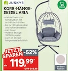 Korb-Hängesessel Aria im Angebot bei Marktkauf in Plauen Korb-Hängesessel Aria Angebote von Juskys bei Marktkauf Plauen für 119,99 €