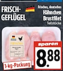 Frisches deutsches Hähnchen Brustfilet Teilstücke bei EDEKA im Schmalkalden Prospekt für 8,88 €