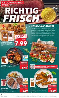 Rumpsteak im Kaufland Prospekt "Aktuelle Angebote" mit 58 Seiten (Halle (Saale))