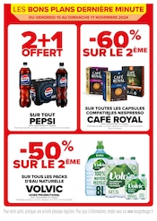 Volvic Angebote im Prospekt "LES BONS PLANS DERNIÈRE MINUTE" von Carrefour Market auf Seite 2