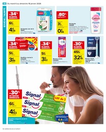 Prix et réduction Gel Douche dans le prospectus Carrefour Market en cours Offre Gel Douche dans le catalogue Carrefour Market du moment à la page 50