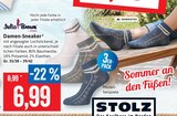 Damen-Sneaker Angebote von Julia Brown bei Kaufhaus Stolz Cuxhaven für 6,99 €