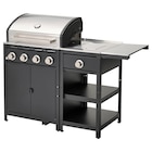 Gasgrill mit Seitenbrenner/Tisch Edelstahl/für draußen Angebote von GRILLSKÄR bei IKEA Kempen für 589,00 €