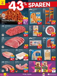 Wurst im Netto Marken-Discount Prospekt "Aktuelle Angebote" mit 45 Seiten (Mannheim)