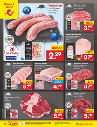 Hackfleisch Angebot im aktuellen Netto Marken-Discount Prospekt auf Seite 10