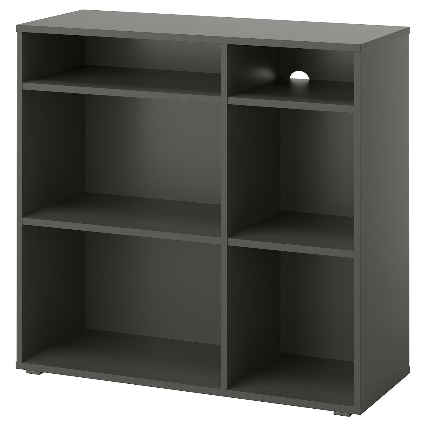 Regal + 4 Böden dunkelgrau Angebote von VIHALS bei IKEA Mühlhausen für 69,00 €