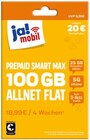 Prepaid Smart Max im Angebot bei REWE in Straubing Prepaid Smart Max Angebote von ja! mobil bei REWE Straubing für 4,98 €