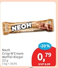 Crisp N'Cream Waffel-Riegel von Neoh im aktuellen budni Prospekt