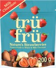 Fraises enrobées chocolat blanc et lait surgelées - TRÜ FRÜ en promo chez Intermarché Super Fraises enrobées chocolat blanc et lait surgelées - TRÜ FRÜ dans le catalogue Intermarché Super