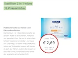 Sterillium 2 in 1 wipes bei LINDA Premiumapotheke im Gera Prospekt für 2,69 €