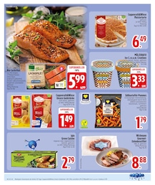 Lachs im EDEKA Prospekt "Wir lieben Lebensmittel." auf Seite 10
