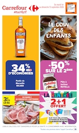 Promos Viande dans le catalogue "Carrefour market" de Carrefour Market Viande en promo dans le catalogue Carrefour Market à la page 1