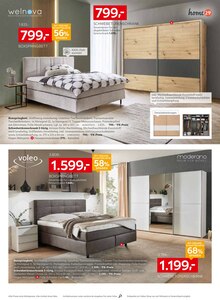 Boxspringbett im XXXLutz Möbelhäuser Prospekt "NR.1 BEIM PREIS" mit 40 Seiten (Duisburg)