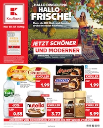 Kaufland Prospekt für Gerzen mit 60 Seiten Kaufland Prospekt für Gerzen: "Aktuelle Angebote", 60 Seiten, 21.08.2025 - 27.08.2025