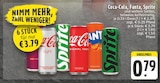 Aktuelles Coca-Cola, Fanta, Sprite Angebot bei EDEKA in Dortmund ab 0,79 €