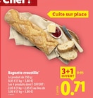 Baguette croustille en promo chez Lidl Baguette croustille dans le catalogue Lidl