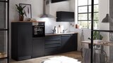 JAZZ - Küchenzeile 320 cm - schwarz matt - inkl. Elektrogeräte im aktuellen Die Möbelfundgrube Prospekt