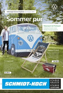 Aktueller Volkswagen Prospekt "Sommer pur" Seite 1 von 1 Seite für Osterholz-Scharmbeck