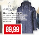 Aktuelles Herren-Regenjacke Angebot bei Kaufhaus Stolz in Lübeck ab 89,99 €