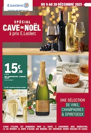 Catalogue Supermarchés de E.Leclerc à Bilazais Prospectus E.Leclerc à Bilazais, "SPÉCIAL CAVE DE NOËL à prix E.LECLERC", 16 pages, 09/12/2025 - 20/12/2025