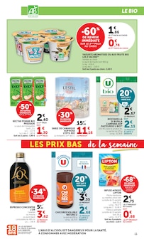 Promotion Pain dans le prospectus Super U, valable du 23/06/2026 au 05/07/2026 Promo Pain dans le catalogue Super U du moment à la page 11