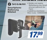 Smartphone Halterung Nitebot im Angebot bei expert in Nordhausen Smartphone Halterung Nitebot Angebote von Segway bei expert Nordhausen für 17,99 €