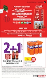 Promos Coca-Cola dans le catalogue "-60% DE REMISE IMMÉDIATE SUR LE 2ÈME" de Intermarché Super Coca-Cola en promo dans le catalogue Intermarché Super à la page 27