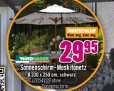 Sonnenschirm-Moskitonetz von Windhager für 29,95 € bei Hornbach im Angebot Sonnenschirm-Moskitonetz von Windhager im aktuellen Hornbach Prospekt
