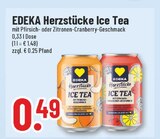 Herzstücke Ice Tea mit Pfirsich-Geschmack bei Trinkgut im Prospekt "" für 0,49 €