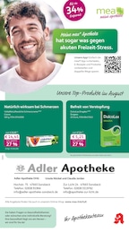 mea - meine apotheke Prospekt für Xanten: "Unsere August-Angebote", 4 Seiten, 01.08.2026 - 31.08.2026