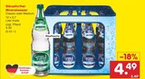 Mineralwasser Angebote von Gänsefurther bei Netto Marken-Discount Lutherstadt Wittenberg für 4,49 €