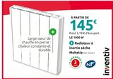 Promo Radiateur à inertie sèche mehetia à 145,00 € dans le catalogue Mr.Bricolage à Nancy