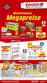 toom Baumarkt Baumärkte Prospekt der aktuellen Woche mit 8 Seiten, gültig von 10.01.2026 bis 16.01.2026, in Pesterwitz und Umgebung Aktueller toom Baumarkt Baumärkte Prospekt in Pesterwitz und Umgebung, "Respekt, wer's selber macht." mit 8 Seiten, 10.01.2026 - 16.01.2026