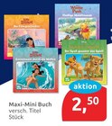 Maxi-Mini Buch Angebote von Disney bei budni Norderstedt für 2,50 €