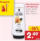 Shampoo von Gliss für 2,49 € bei Netto Marken-Discount im Angebot Shampoo von Gliss im aktuellen Netto Marken-Discount Prospekt