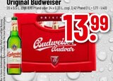 Original Angebote von Budweiser bei Trinkgut Pfinztal für 13,99 €