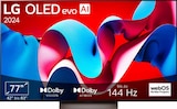 OLED 77 C43 LA 77" OLED evo TV Angebote von LG bei MediaMarkt Saturn Steinhagen für 2.299,00 €