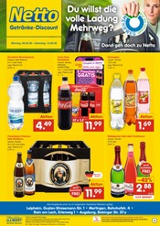 Aktueller Netto Marken-Discount Prospekt mit Bier, "DER ORT, AN DEM DU IMMER AUSGEZEICHNETE PREISE FINDEST.", Seite 1