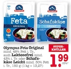 Feta Original oder Schafskäse Leicht Angebote von Olympus bei E center Mannheim für 1,99 €