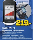 Edge Explore 2 Fahrradnavi im EURONICS Prospekt Edge Explore 2 Fahrradnavi von GARMIN im aktuellen EURONICS Prospekt für 219,00 €