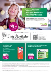 Aktueller mea - meine apotheke Apotheke Prospekt in Riede und Umgebung, "Unsere Dezember-Angebote" mit 4 Seiten, 01.12.2024 - 31.12.2024