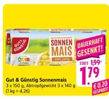 Aktuelle Mais Angebote bei E center in Frankfurt (Main) Aktuelles Sonnenmais Angebot bei E center in Frankfurt (Main) ab 1,79 €