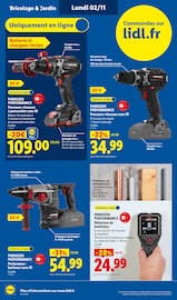 Promos Bricolage dans le catalogue "Faites briller les fêtes à prix minis !" de Lidl Bricolage en promo dans le catalogue Lidl à la page 8