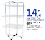 Séchoir tour 28 m - ECO+ en promo chez E.Leclerc Saint-Étienne à 14,90 €