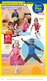 Offre Déguisement Enfant dans le catalogue Lidl du moment à la page 76