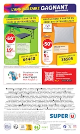 Promos Table De Jardin dans le catalogue "SUPER U" de Super U Table De Jardin en promo dans le catalogue Super U à la page 40