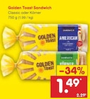 Sandwich Classic oder Körner von Golden Toast im aktuellen Netto Marken-Discount Prospekt für 1,49 €