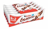 Barre chocolatée Bueno Chocolat au Lait - Kinder en promo chez Intermarché Pau à 2,87 €