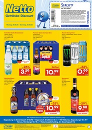 Netto Marken-Discount Prospekt für Riedenburg mit 2 Seiten Netto Marken-Discount Prospekt für Riedenburg: "DER ORT, AN DEM DU IMMER AUSGEZEICHNETE PREISE FINDEST.", 2 Seiten, 25.08.2025 - 30.08.2025