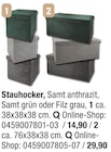 Stauhocker Angebote bei Opti-Wohnwelt Bamberg für 14,90 €